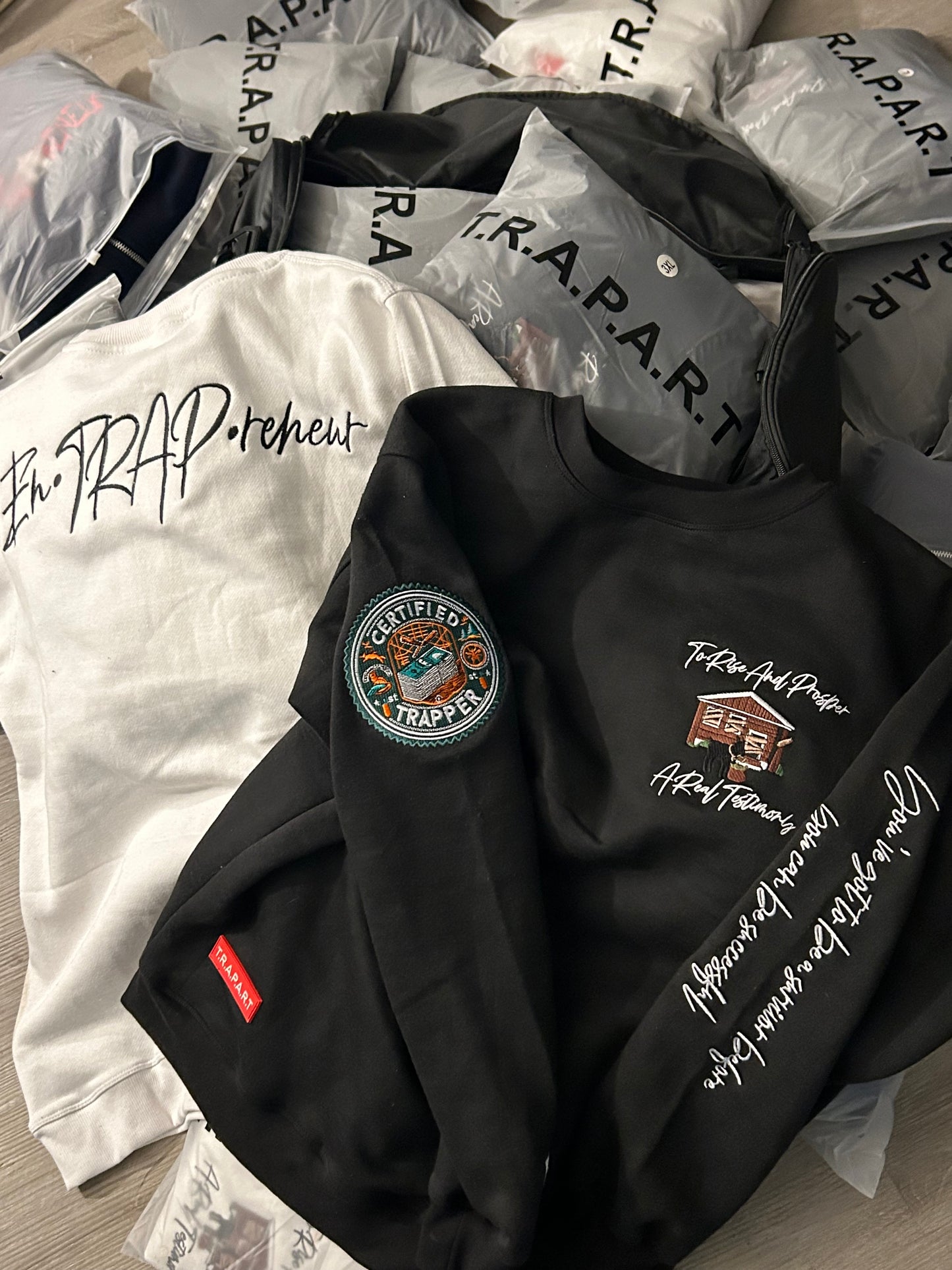 T.R.A.P.A.R.T. Certified Trapper Crewneck Sweatshirt