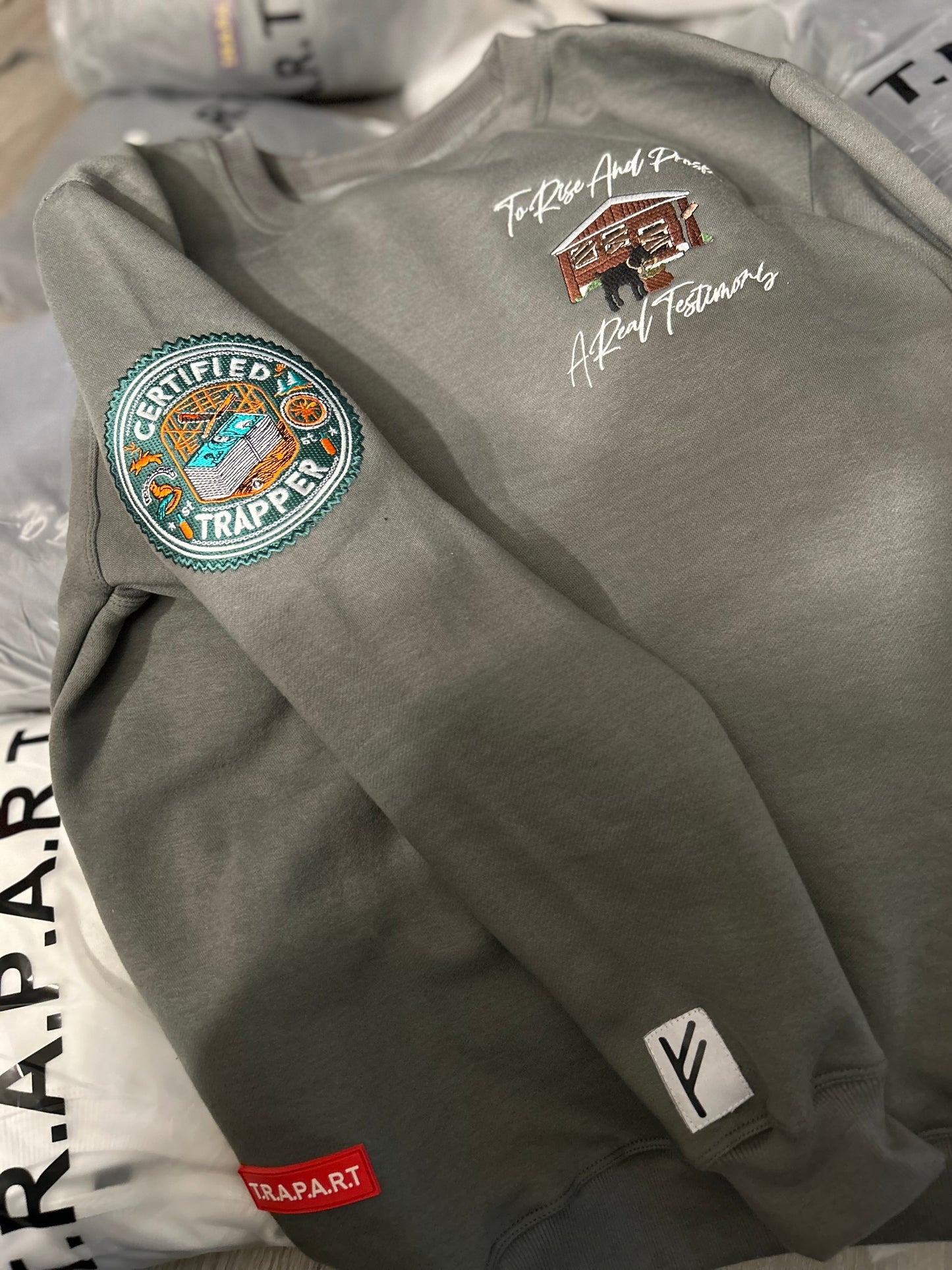 T.R.A.P.A.R.T. Certified Trapper Crewneck Sweatshirt